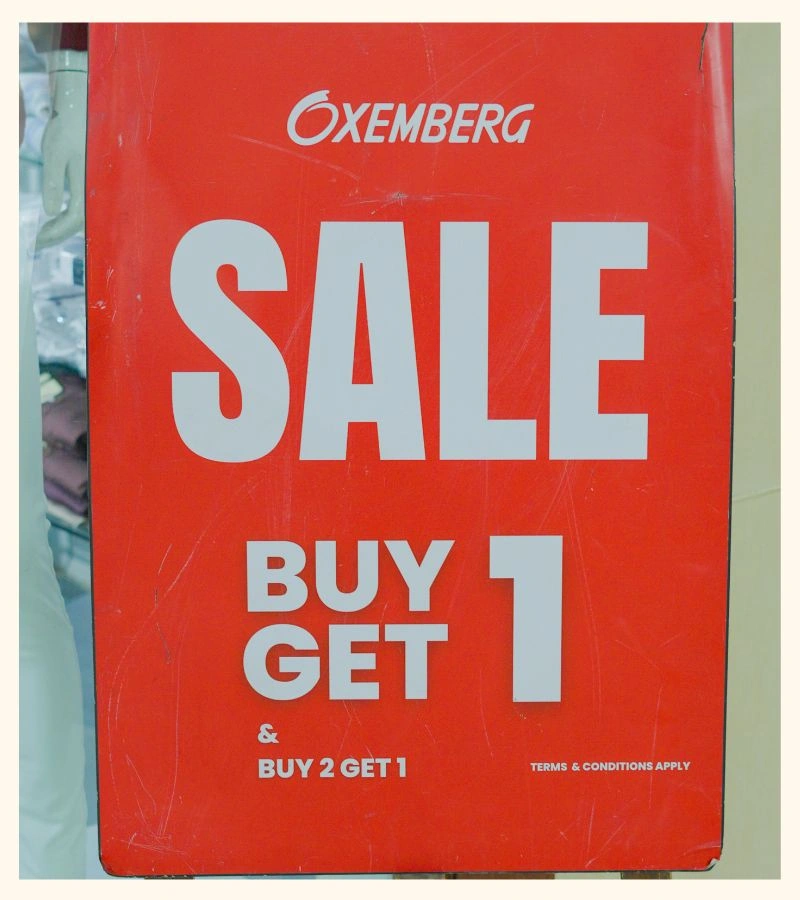 Don’t miss out! Oxemberg SALE is here