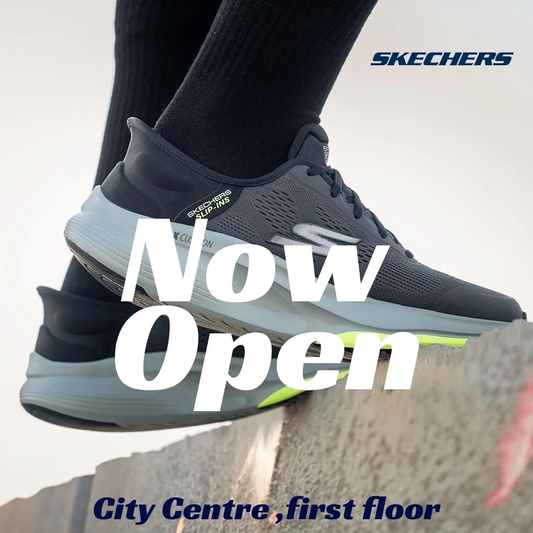 Skechers — Step Into Comfort & Style | Now Open at City Centre, 1st Floor