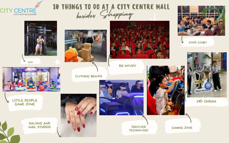 10 Things to Do at a City Centre Mall besides Shopping