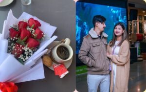 people enjoying their date at city centre nepal on himalayna java, movies, gifts