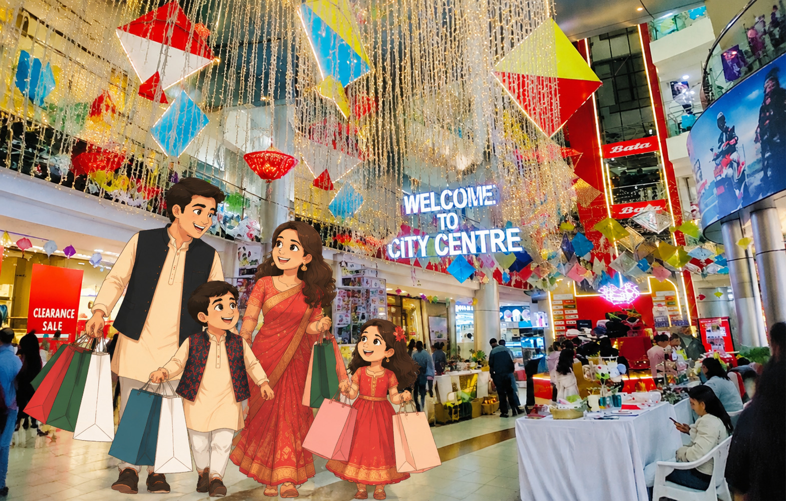 Dashain Ko Ramailo: Naya Lugaa, Gifts at City Centre Nepal