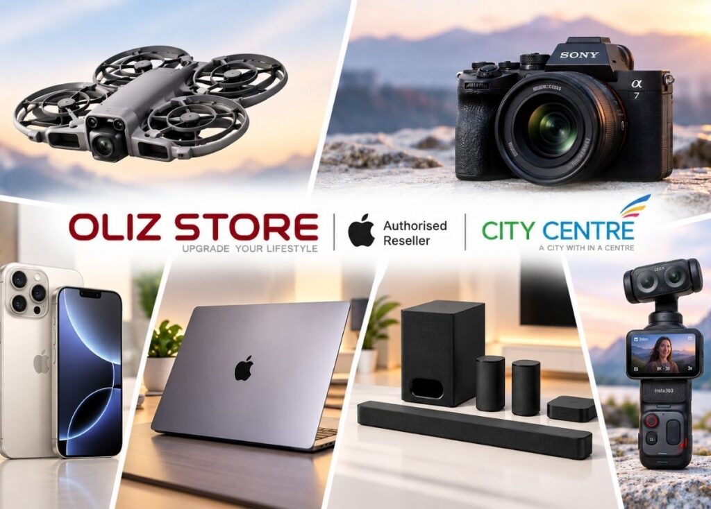 oliz store laptop and smartphones feature collage